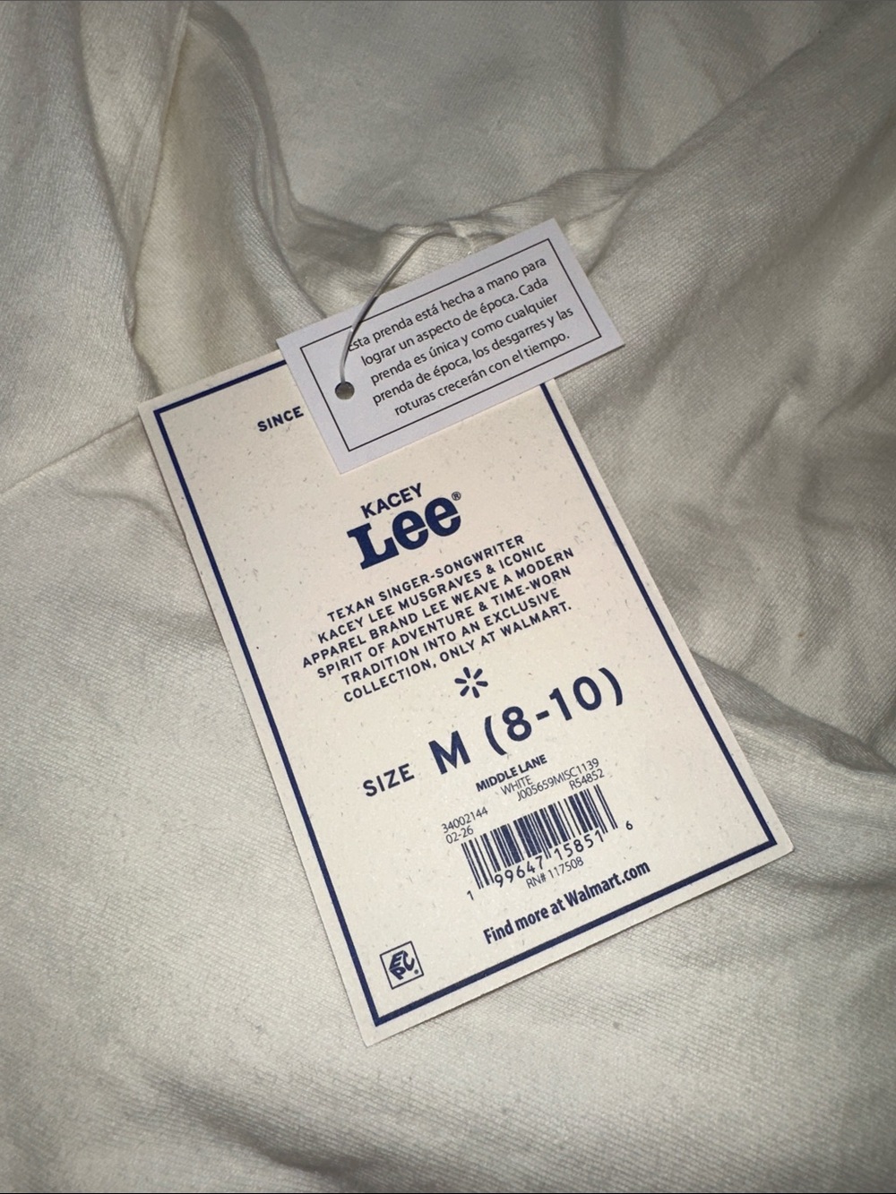 Kacey Musgrave’s  'Middle of Nowhere' Ivory Tee - Picture 5 of 6